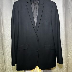 Kenneth Cole Reaction Black Sport Coat Classic Style